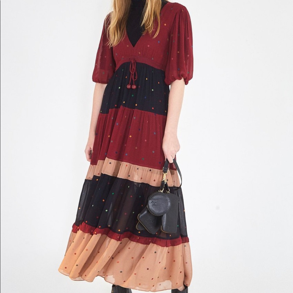 **Brand new** Farm Rio multi dot maxi